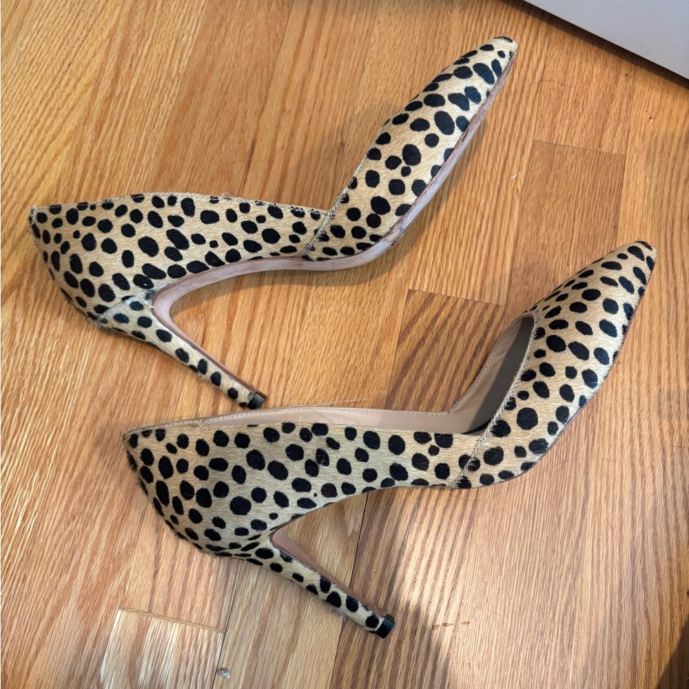 Loeffler Randall Pari Calf Hair Heels, Sz 9.5